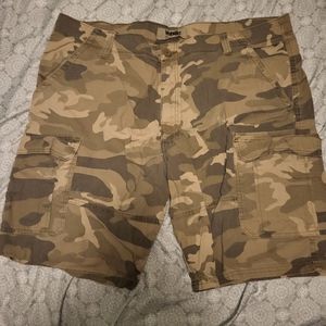Wrangler Camouflage Cargo Shorts